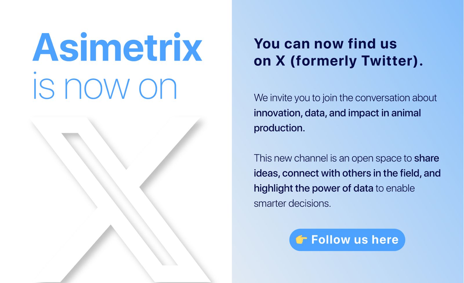 Asimetrix en X
